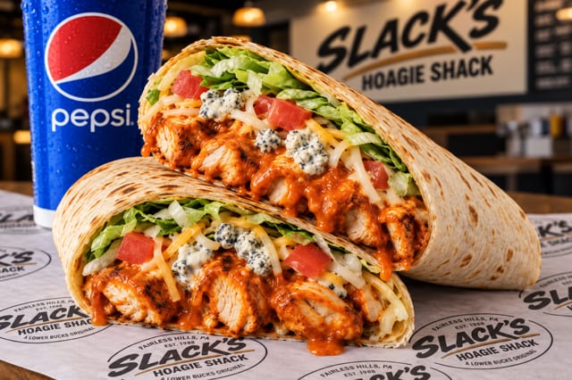 Buffalo Chicken Wrap.