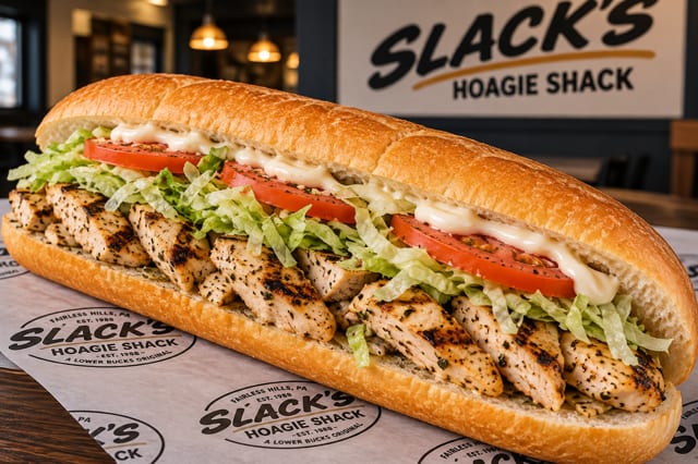 Grilled Chicken Deluxe.