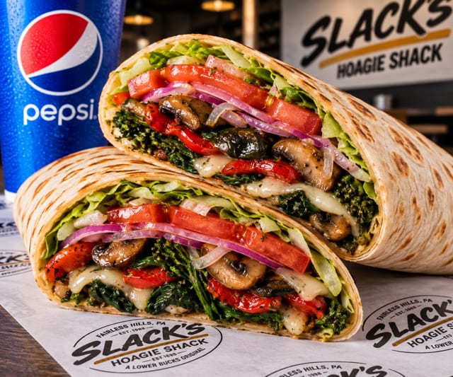 Grilled Veggie Wrap.