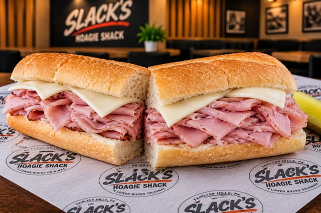 Ham & American Cheese Sandwich.
