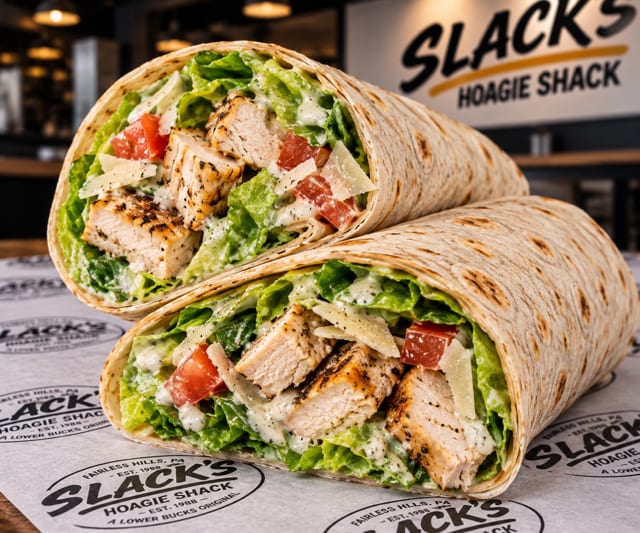 Chicken Caesar Wrap.