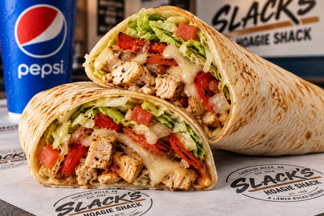 Baja Chicken Wrap.
