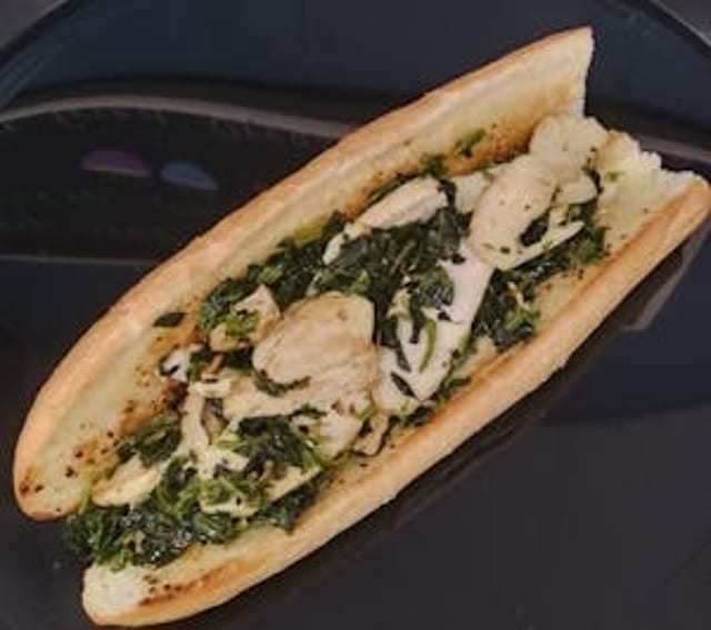 Chicken & Spinach.