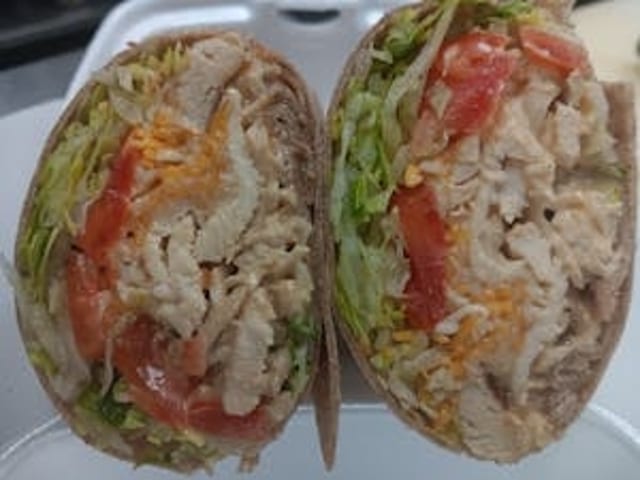Grilled Chicken Wrap.