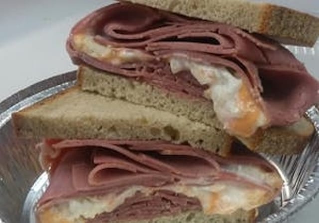 Corned Beef Special Sandwich.